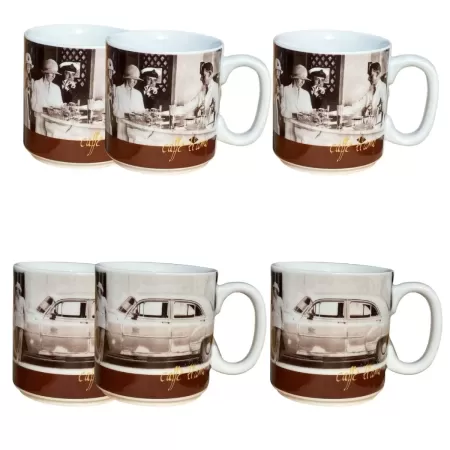 EPOCA set 6 coffee cups