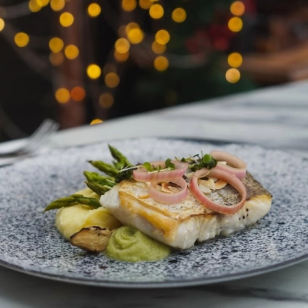 Porcelain bowl 15 cm with granit look set of 6 pcs