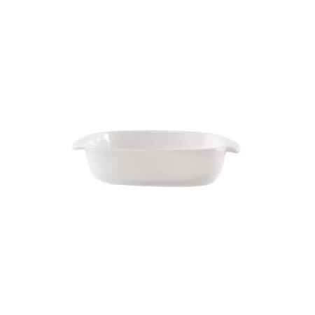 Set of 2 square bowls with handles for oven