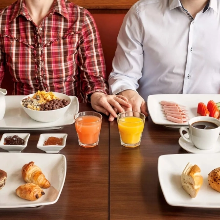 Set of 6 square bowls for dip 7 cm