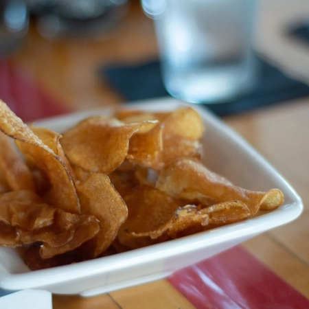 Set of 6 square bowls for dip 7 cm