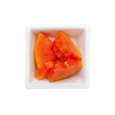 Set of 6 square bowls for dip 7 cm