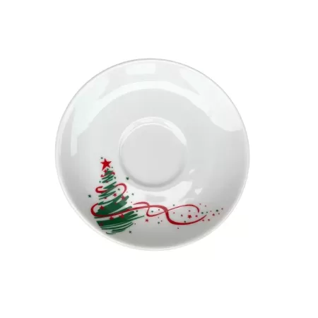 IT'S CHRISTMAS TIME cappuccino cup and saucer (6 pcs)