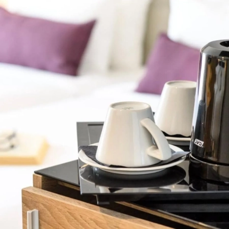 Ceasca si farfurie cappuccino CF 225 set 6 buc