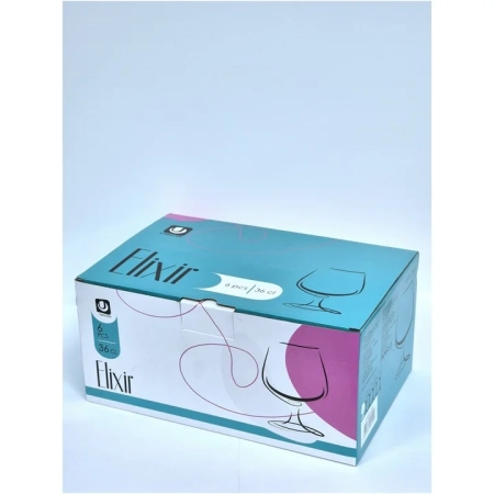 Set of 6 ELIXIR cognac glasses 36 cl