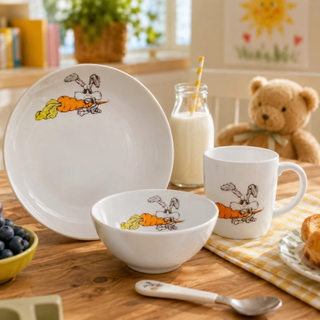 Set pentru copii décor IEPURAS