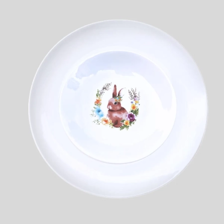 Serviciu de masa EASTER BUNNIES pentru 6 persoane