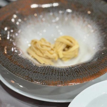 Deep porcelain plate 27 cm FLAMENCO SHELL