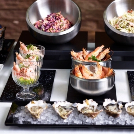 Set of 6 ice cream Flamengo glass cups 300 ml