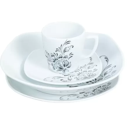BLACK SYMPHONY dinner set (6 settings)
