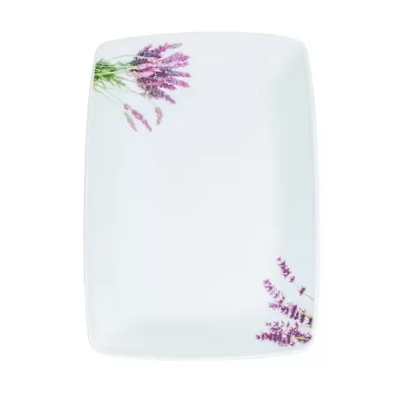 Serviciu de masa patrat décor LAVANDA (6 persoane)